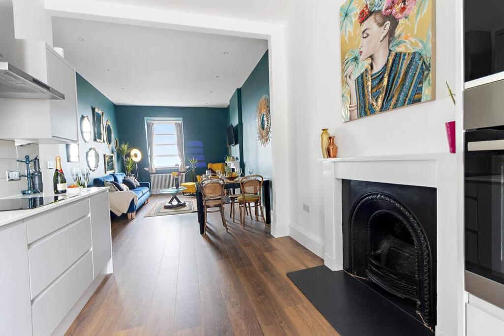 Modern 1 Bed Apartment, Sea Views, Free Parking, Wifi, Netflix Teignmouth Exteriör bild