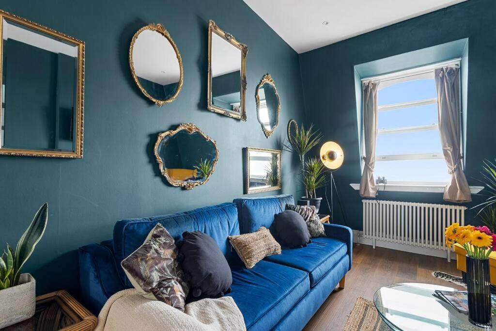 Modern 1 Bed Apartment, Sea Views, Free Parking, Wifi, Netflix Teignmouth Exteriör bild